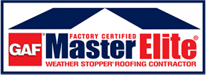 GAF Master Elite logo